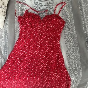 Love Birds Mini Dress Red Princess Polly